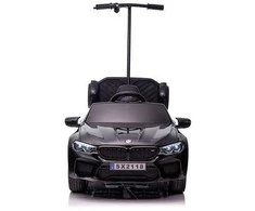 Elektromobilis vaikams BMW M5 su papildoma platforma, juodas lakuotas