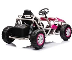 Elektromobilis vaikams Buggy A8812 24V, rožinis