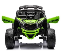 Elektromobilis vaikams Buggy Can-am DK-CA003, žalias lakuotas