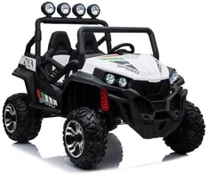 Elektromobilis vaikams Buggy S2588, baltas