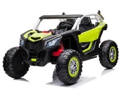 Elektromobilis vaikams Buggy XB2118 dvivietis, 24V, žalias