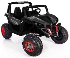 Elektromobilis vaikams Buggy XM603 dvivietis, juodas