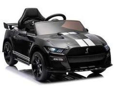 Elektromobilis vaikams Ford Mustang GT500 Shelby, juodas