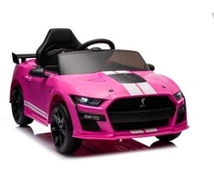 Elektromobilis vaikams Ford Mustang GT500 Shelby, rožinis