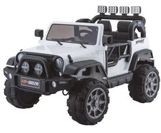 Elektromobilis vaikams Jeep HP012, baltas