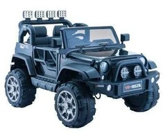 Elektromobilis vaikams Jeep HP012, juodas