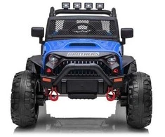 Elektromobilis vaikams Jeep JC666 Lakuotas, mėlynas
