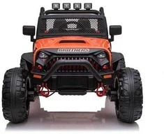 Elektromobilis vaikams Jeep JC666, oranžinis