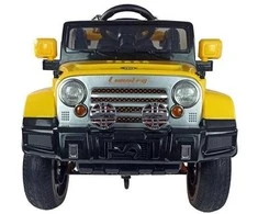 Elektromobilis vaikams Jeep JJ245, geltonas