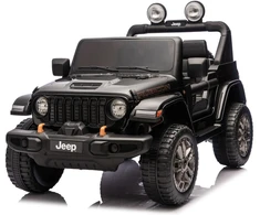 Elektromobilis vaikams Jeep Rubicon 4x4 DK-JWR556 4x200W 24V, juodas