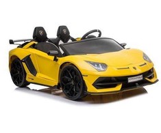 Elektromobilis vaikams Lamborghini Aventador SX2028, geltonas