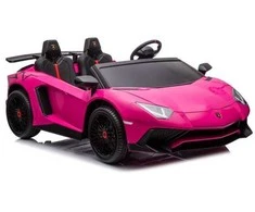 Elektromobilis vaikams Lamborghini XXL A8803 24V, rožinis