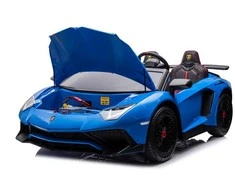 Elektromobilis vaikams Lamborghini XXL A8803 24V, mėlynas