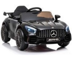 Elektromobilis vaikams Mercedes AMG GT R, juodas