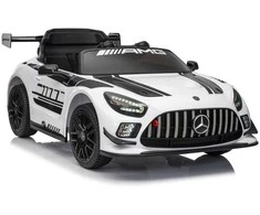 Elektromobilis vaikams Mercedes AMG GT3, baltas