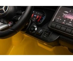 Elektromobilis vaikams Mercedes AMG SL63, geltonas lakuotas