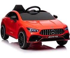 Elektromobilis vaikams Mercedes CLA 45s AMG 4x4, raudonas