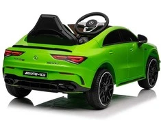 Elektromobilis vaikams Mercedes CLA 45s AMG 4x4, žalias