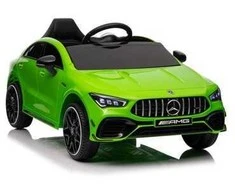 Elektromobilis vaikams Mercedes CLA 45s AMG 4x4, žalias
