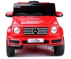 Elektromobilis vaikams Mercedes G500, raudonas
