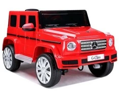 Elektromobilis vaikams Mercedes G500, raudonas
