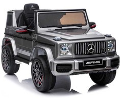Elektromobilis vaikams Mercedes G63 AMG BBH-002, sidabrinis lakuotas
