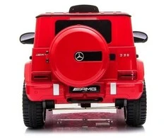 Elektromobilis vaikams Mercedes G63 AMG, raudonas