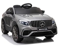 Elektromobilis vaikams Mercedes GLC 63S QLS-5688 4x4, sidabrinis lakuotas