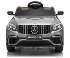 Elektromobilis vaikams Mercedes GLC 63S QLS-5688 4x4, sidabrinis lakuotas