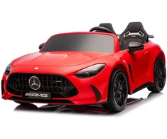 Elektromobilis vaikams Mercedes GT63 AMG DK-GT63 24V LCD, raudonas