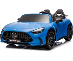Elektromobilis vaikams Mercedes GT63 AMG DK-GT63 24V LCD, mėlynas