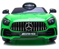 Elektromobilis vaikams Mercedes GTR, žalias
