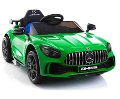 Elektromobilis vaikams Mercedes GTR, žalias