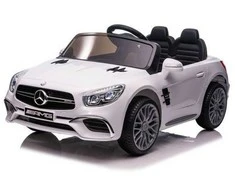 Elektromobilis vaikams Mercedes SL65 S, baltas