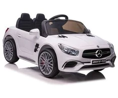 Elektromobilis vaikams Mercedes SL65 S, baltas