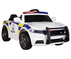 Elektromobilis vaikams Police, baltas