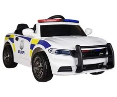 Elektromobilis vaikams Police, baltas