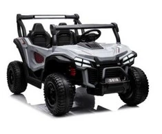 Elektromobilis vaikams S618 4x4, pilkas