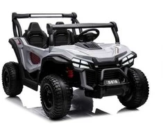 Elektromobilis vaikams S618 4x4, pilkas