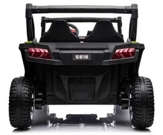 Elektromobilis vaikams S618 4x4, žalias