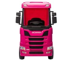 Elektromobilis vaikams Scania 500R HL698 4x4, rožinis