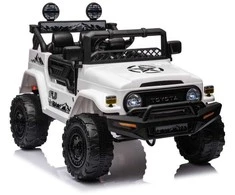Elektromobilis vaikams Toyota FJ 4x4, baltas