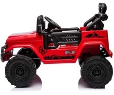 Elektromobilis vaikams Toyota FJ 4x4, raudonas