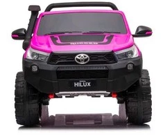 Elektromobilis vaikams Toyota Hilux dvivietis, rožinis