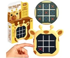Elektroninis atminties žaidimas „Tic Tac Toe“ žirafa, geltonas