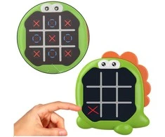 Elektroninis atminties žaidimas „Tic Tac Toe“ dinozauras, žalias