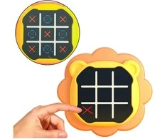Elektroninis atminties žaidimas „Tic Tac Toe“ liūtas, oranžinis