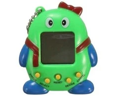 Elektroninis žaidimas gyvūnėlis Tamagotchi, žalias