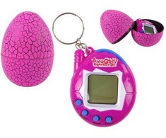 Elektroninis žaidimas gyvūnėlis "Tamagotchi" kiaušinyje, rožinis