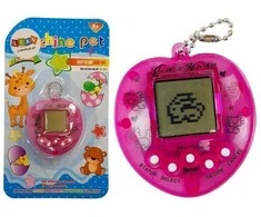 Elektroninis žaidimas tamagotchi, rožinis